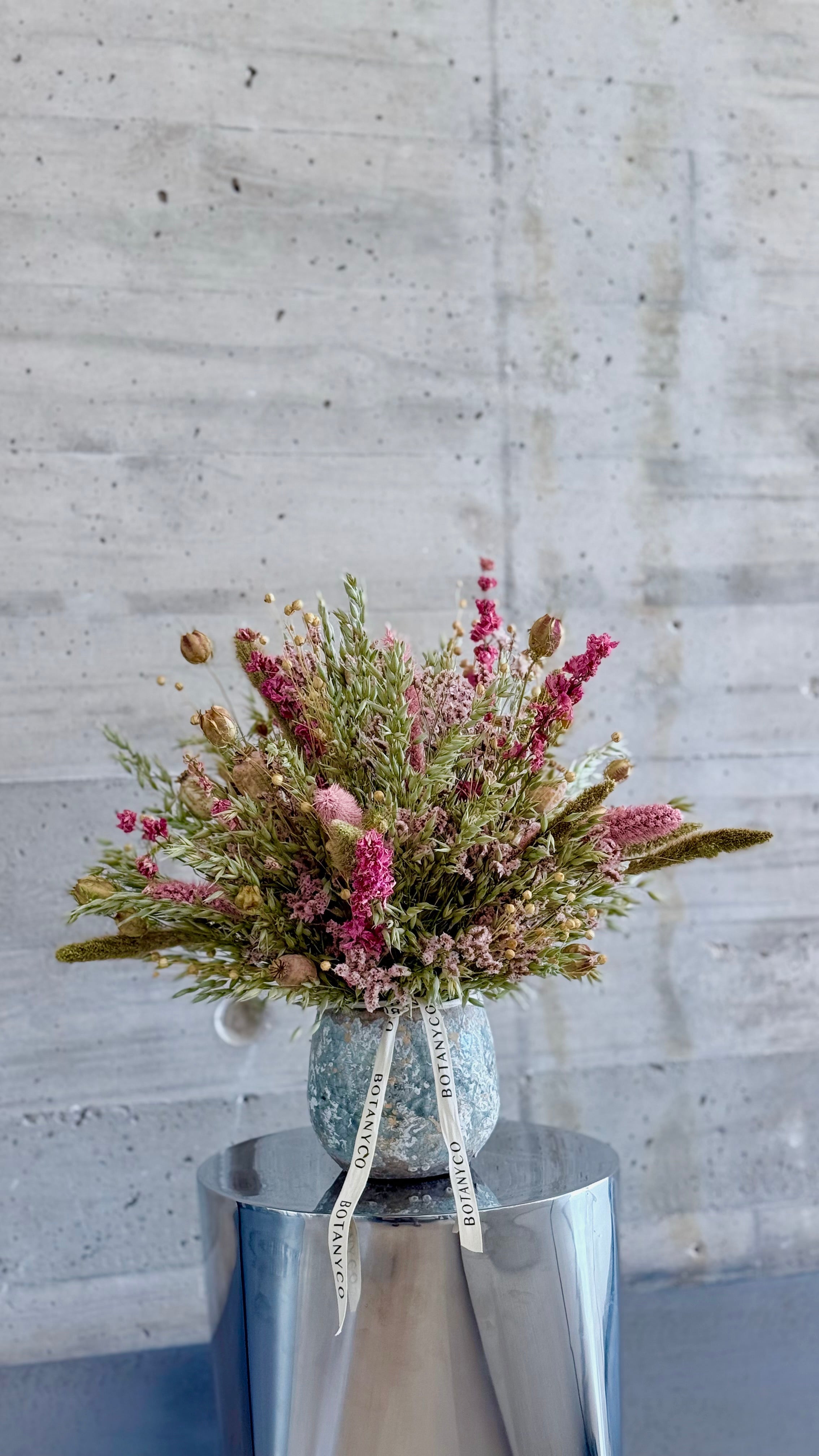 Jarrones con flores