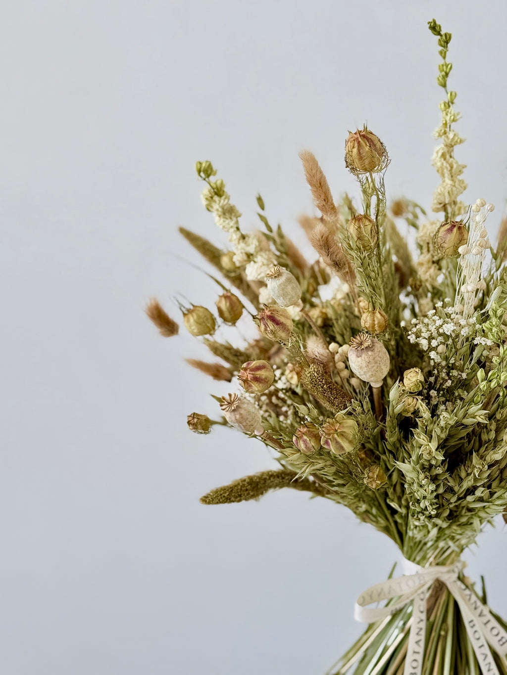 Ramo de Flor Seca & Preservada - Beige