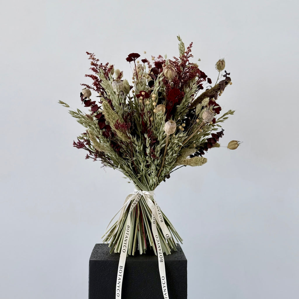 Ramo de Flor Seca & Preservada - Granates