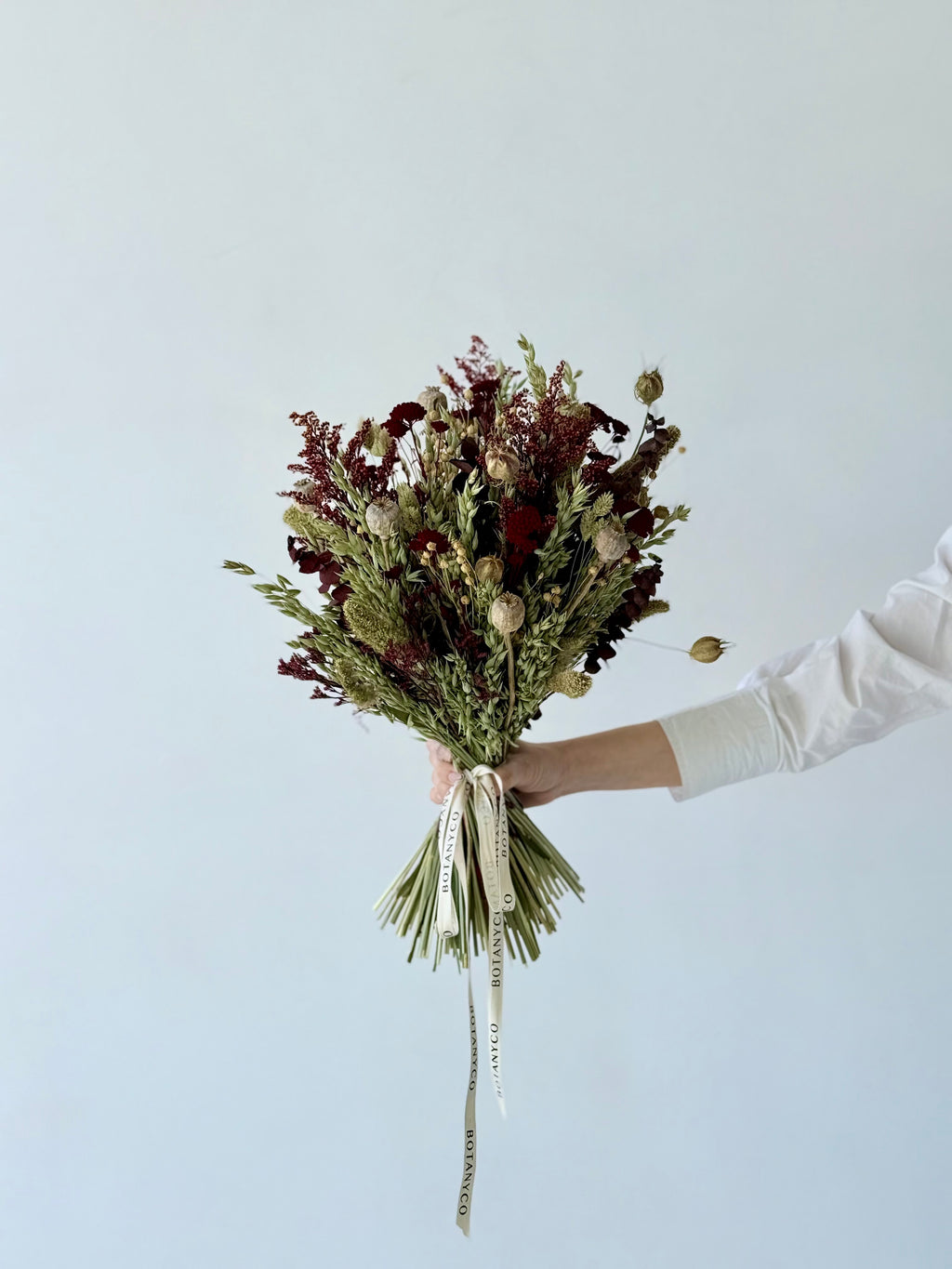 Ramo de Flor Seca & Preservada - Granates